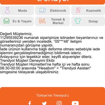 Ayakmod Kusurlu Çanta İadesi Reddedildi ve 3.860 TL İade Talebi