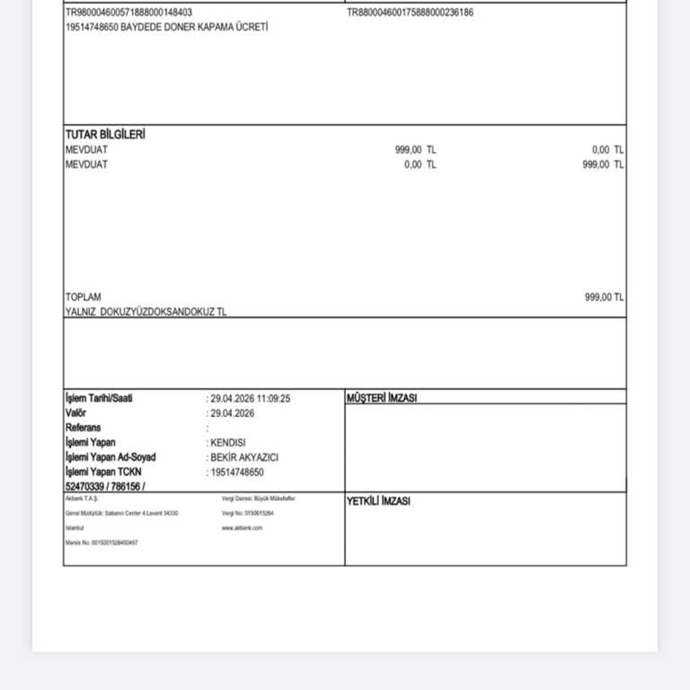 Pos Cihazı Gelmedi Ve E-Fatura Entegrasyonu Açık Kaldı