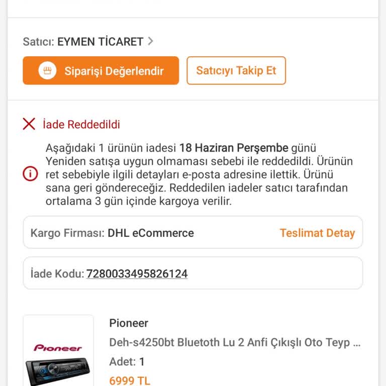 Hesabımdan Çekilen 6699 TL Ücret Yanlışlığı