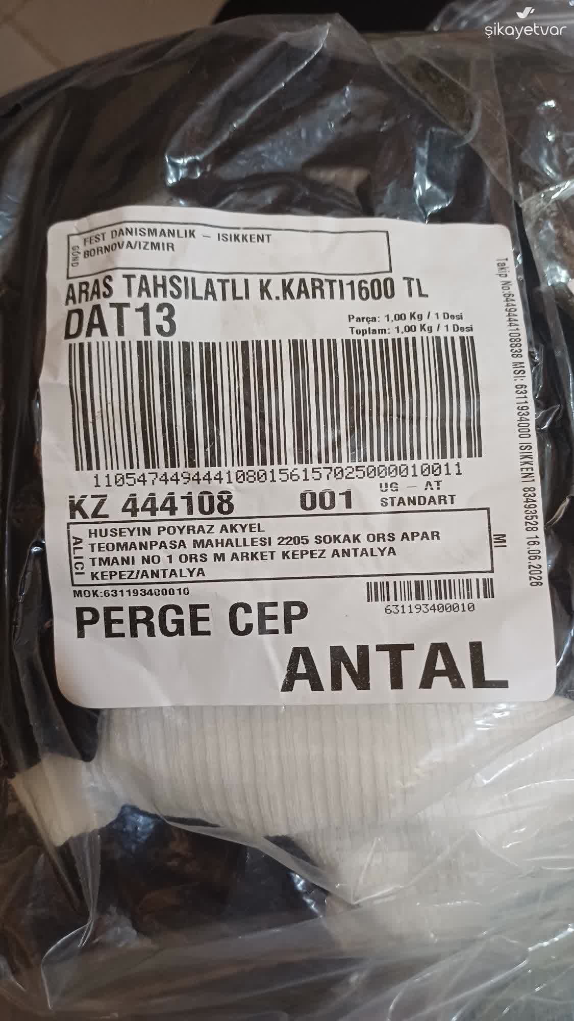 Penguenco Yanlış Gönderilen Ürünler Ve İletişimsizlik Nedeniyle