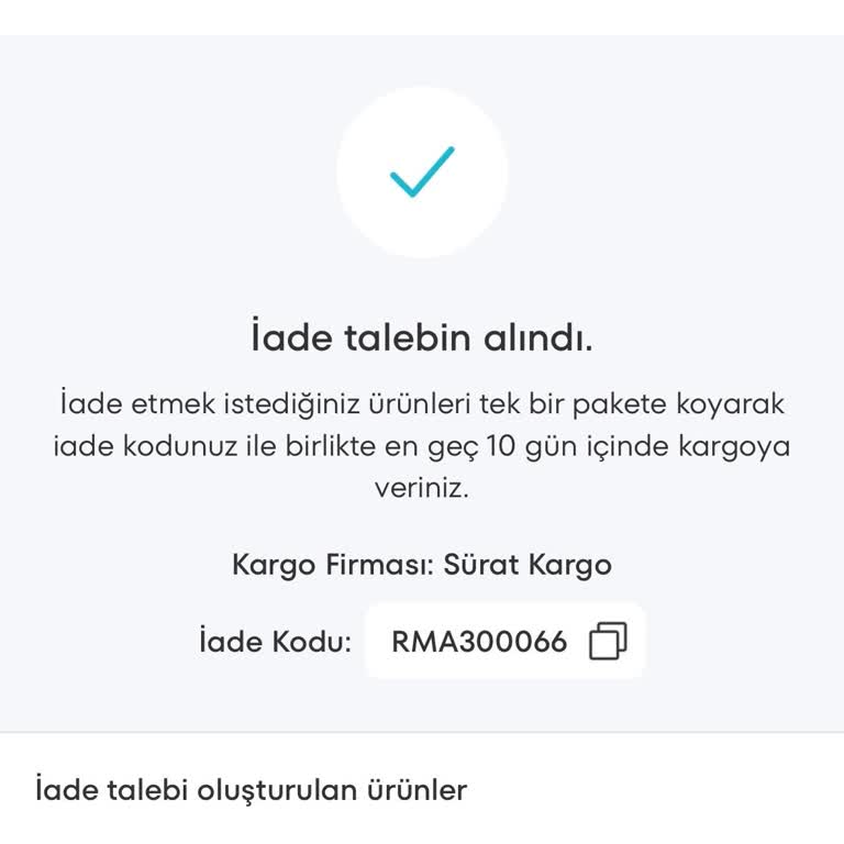 A101'den Aldığım Ürün İadesi İçin Kod Girişi Yok, Destek Çözüm Sunmuyor