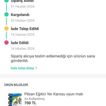Yanlış Desi Ölçümü Ve Kargo Personelinin Saygısız Tutumu Satışımı İptal Ettirdi