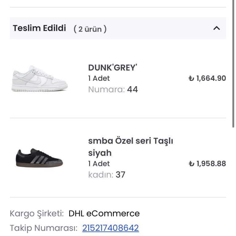 Eksik Gönderilen Ayakkabı Ve Cevapsız Müşteri Hizmetleri