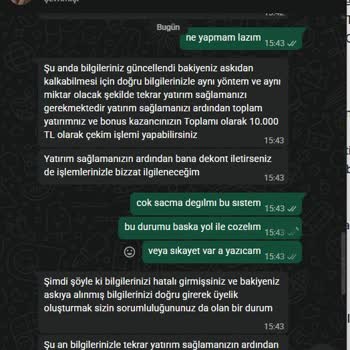 Betpoint VIP Temsilcisinin Yanıltıcı Sözleri Ve Çekim İçin Ek Para Talebi