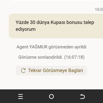 Canlı Destekte Yaşanan Sorunlar ve Şikayet