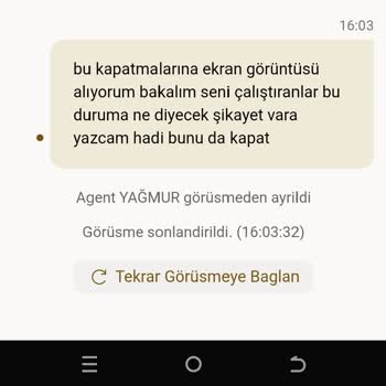 Canlı Destekte Yaşanan Sorunlar ve Şikayet