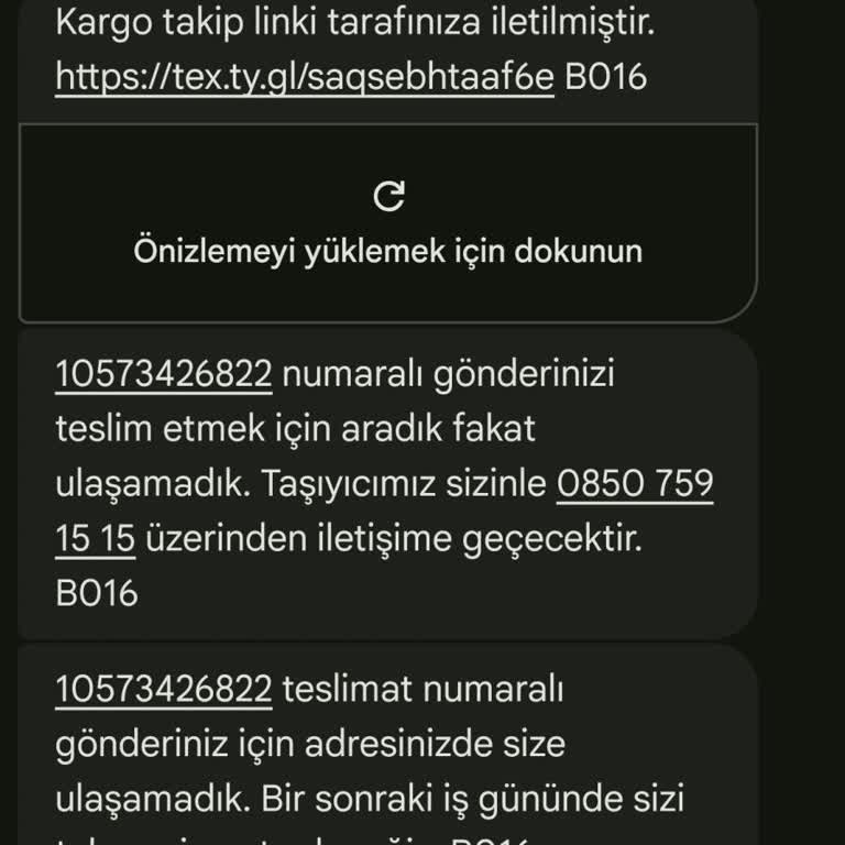 Trendyol Express Kurye Arama Sisteminde Numara Güncellenmediği İçin Teslimat Sorunu