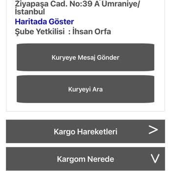 Kargo Gecikti Ve Telefonlara Cevap Vermiyor
