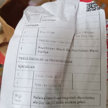 Alerjen Notu İhmal Edildi, Baharatlı Patates Gönderildi