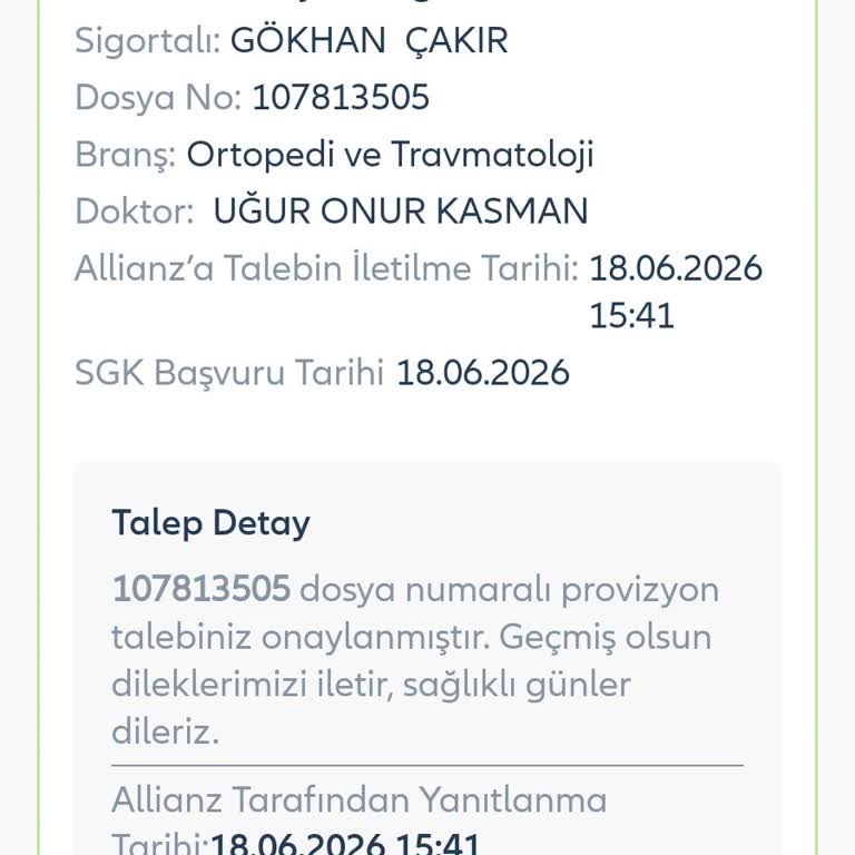 Medical Park Ortopedi Muayenesinde Belgesiz Not Ve Aşırı Ücret
