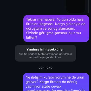 Teslim Edilmeyen Çocuk Küpesi İçin İade Ve İptal İsteği