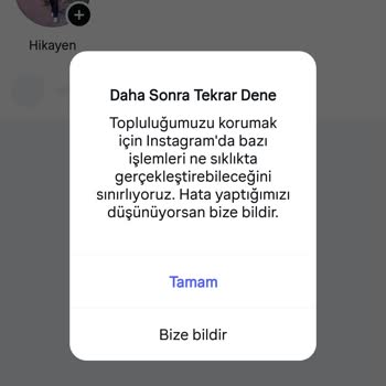 Instagram Hesabımda Sürekli Kısıtlama Uyarısı Ve Erişim Sorunu