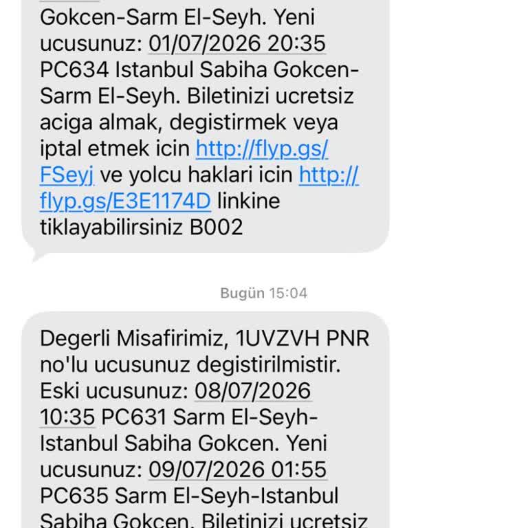 Pegasus Uçuş Saati Değişikliği Sonrası Mağduriyet Ve Çözüm Beklentisi