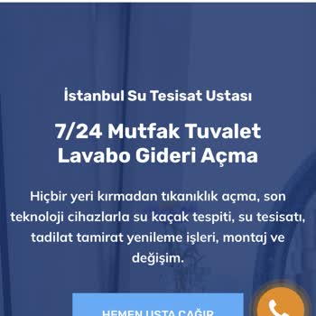 724 Uzman Tesisat Fahiş Ücret Alıyorlar ve Önceden Bilgi Vermiyorlar