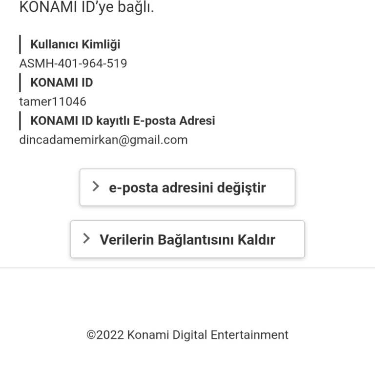 Efootball Hesabım Çalındı Ve E‑posta Değiştirildi, Acil Geri Dönüş Talebi