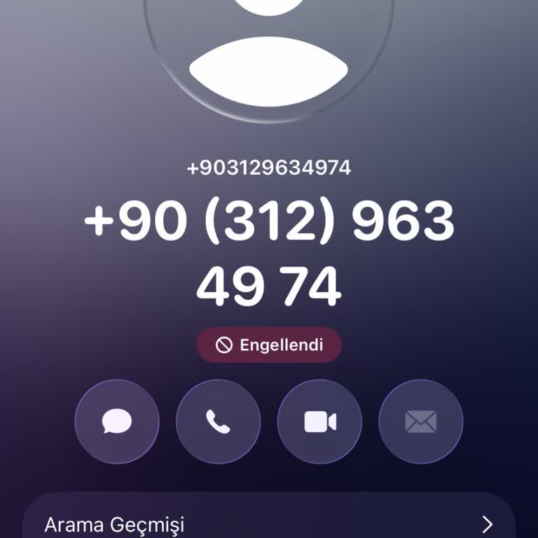 İzinim Dışında Kişisel Bilgilerimle Aranmak Ve Rahatsız Edici Durum