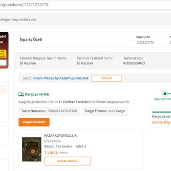 Harbiye Şubesinde Kargo Kaybı Ve 14.220 TL Değerindeki Ürünün Teslim Edilmemesi