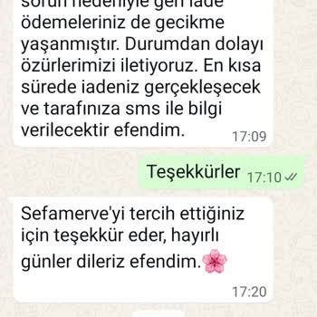 İade Gecikmesi Ve Kredi Kartına Ödeme Talebim