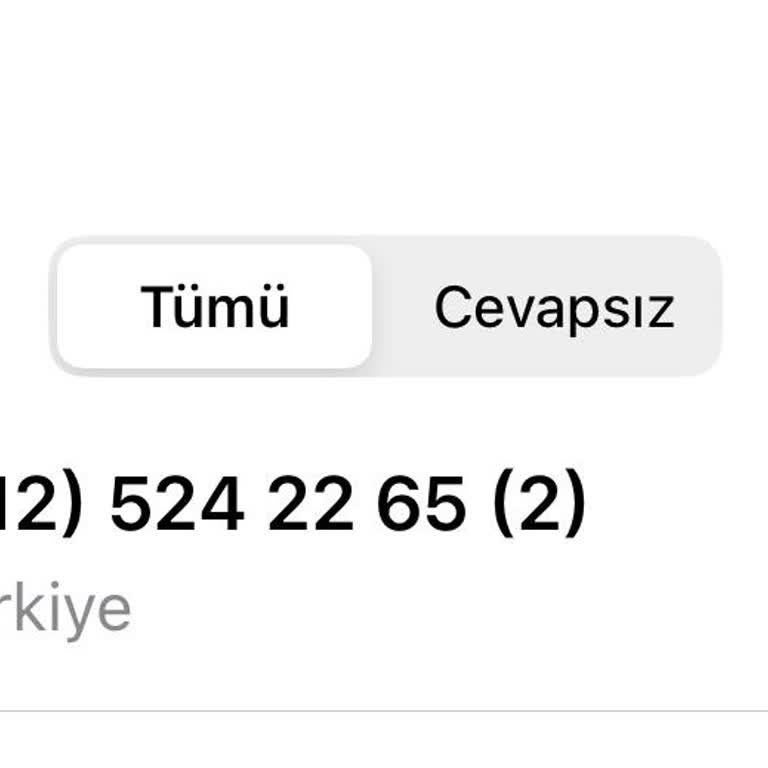 İzin Almadan Gelen Arama Ve Numara Tespiti Talebi