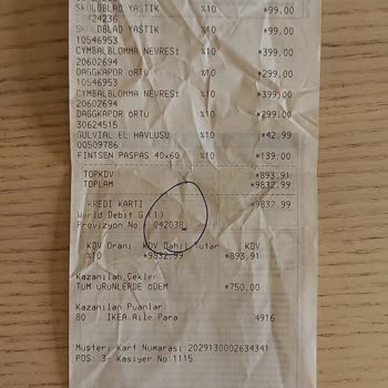 İKEA’da Açık Paketteki Ürün İadesi Hediye Kartına Yükleniyor Ve Banka Kartına Geri Ödeme Reddi