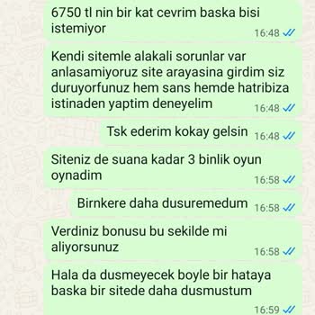 Bonus Verildi Ama FreeSpin Gelmedi, Çekim Minimumu 3.000 TL Haksız