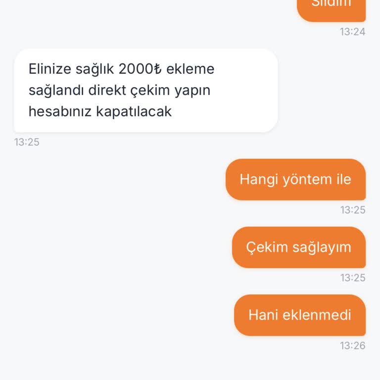 Banka Havalesiyle 250.000 TL Çekimim Gecikiyor Ve Destek Yanıt Vermiyor