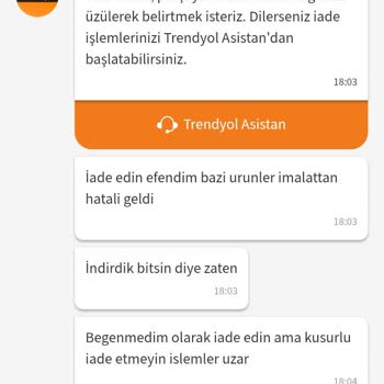 Defolu Kıyafet Gönderildi Ve İade Süreci Belirsiz