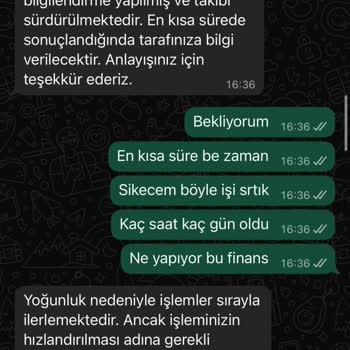 10.000 TL Çekim Talebimin Uzun Sürede Gecikmesi