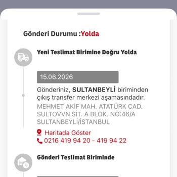 DHL Kargomun 4 Gün Sultanbeyli Transfer Merkezinde Takılı Kaldığı Ve Yardımsız Müşteri Hizmetleri
