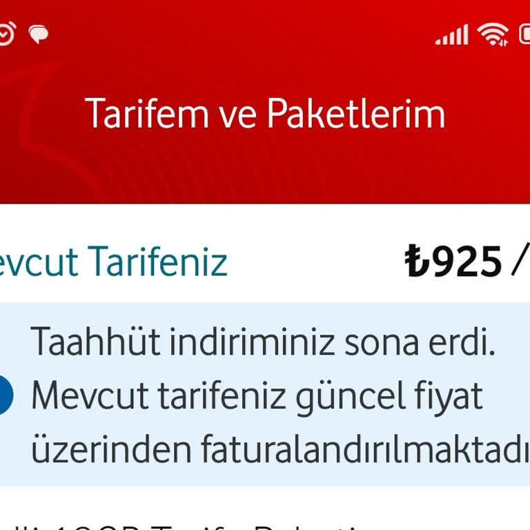 Bilgilendirme Yapılmadan Taahhüt Sonrası Fatura Artışı