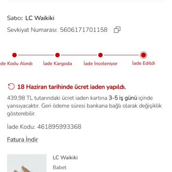 İptal Edilen Ürün Daha Yüksek Fiyatla Satışta