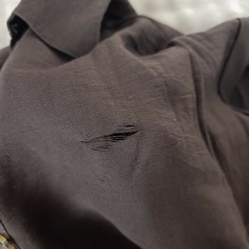 Kumaş Erimesi Nedeniyle Değişim Talebi Ve Firmadan Cevap Almama