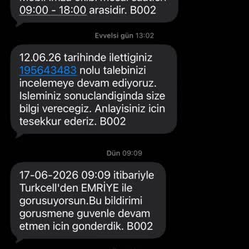 Sim Kart Teslimatı Gecikmesi Ve İletişim Sorunları