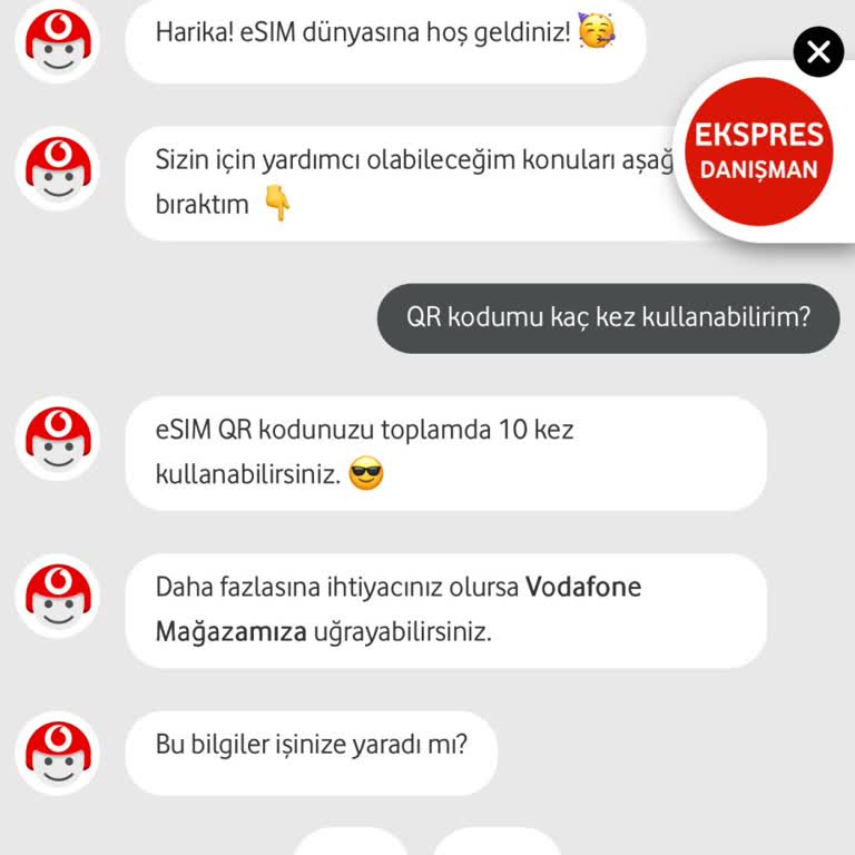 Vodafone ESIM QR Kodu Kullanım Hakkı Ve Bayi Fiyat Politikası Tutarsızlığı
