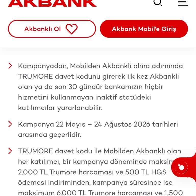Akbank’tan Çelişkili Bilgi Aldım, 2.000 TL İadem Reddedildi