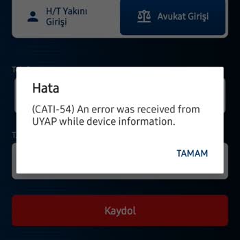 Avukat E‑Görüş Android Uygulamasında Bağlantı Hatası Müvekkil Görüşmesini Engelliyor