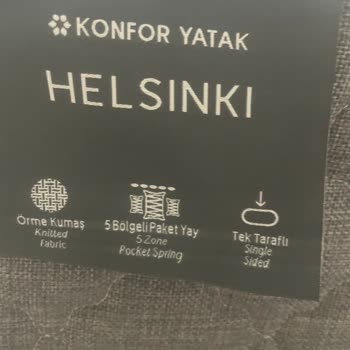 Konfor Yatak Çiğli Şubesinde Kumaş Defekti Nedeniyle Ücretsiz Yatak Değişimi Talebi