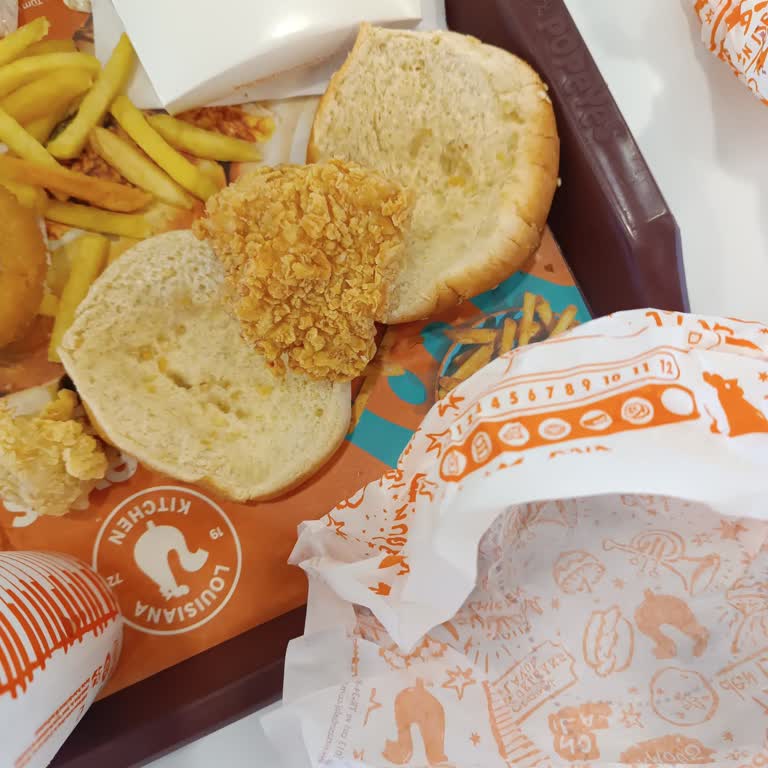 Popeyes Şubesinde Eksik Ve Kuru Hamburger Şikayeti