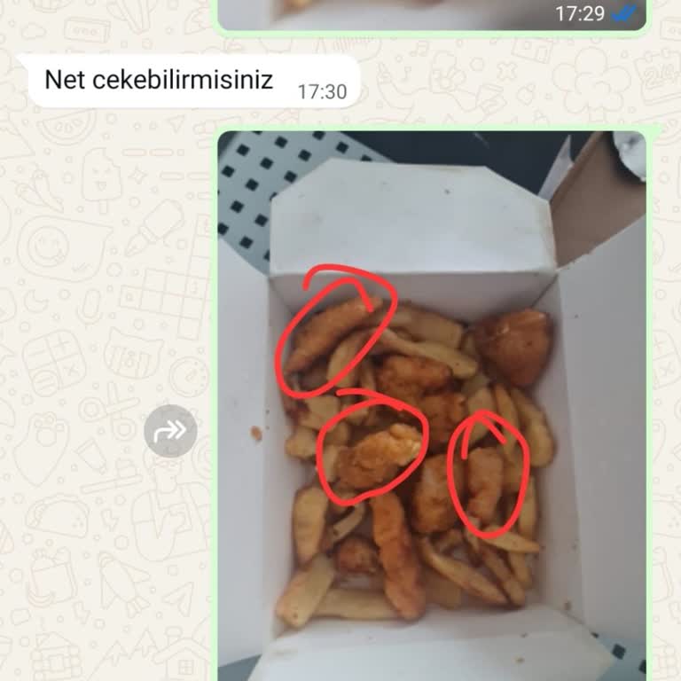 Teslimatta Yanlış Pizza Ve Eksik Tavuk Finger
