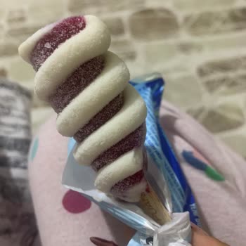 Algida Twister Dondurma Çok Küçük Bir Şekilde Çıktı