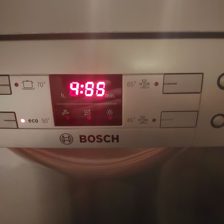 Bosch Serie 4 Bulaşık Makinesinde Kısa Program Seçildiğinde Uzun Programa Geçiş Sorunu