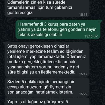 EasyCep Ödeme Gecikmesi Ve Belirsiz Süre