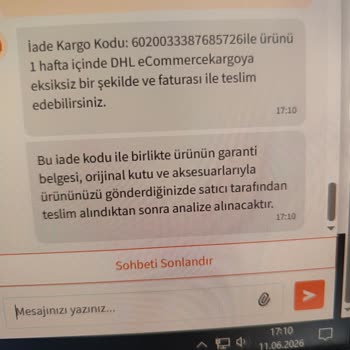 Stanley Iceflow Soğuk Tutmuyor, Otomatik İade Şeklinde Yanıt Verildi