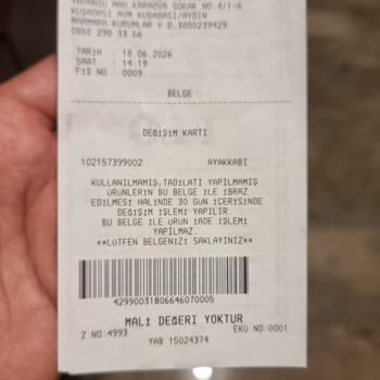 Hediye Paketi İçinde Alarm Cihazı Ve Fiyat Etiketi Bırakılması Beni Mahcup Etti