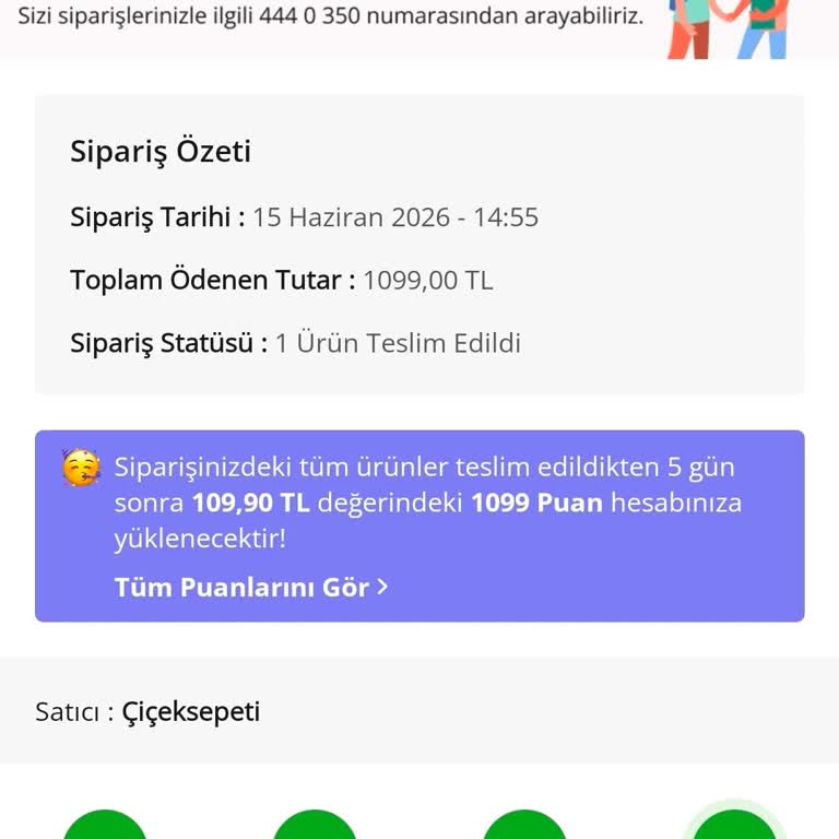 Çiçek Sepeti Yanlış Adrese Bırakılan Çiçek, Teslimat Hatası Ve Ücret İadesi Talebi