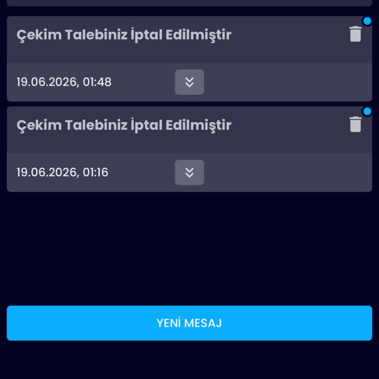 Kazancım Silindi, Çekim Talebim Açıklama Olmadan Reddedildi