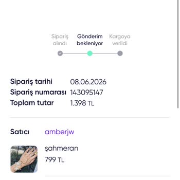 Amberwj Siparişim Kargoya Verilmedi ve Sistemde “Gönderim Bekleniyor” Olarak Görünüyor