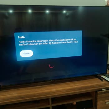 Netflix Ve Disney Çalışmayan Televizyon İçin İade Ve Değişim Talebi