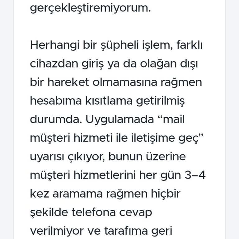 Uption Bank’ta Haksız Transfer Kısıtlaması Ve Cevapsız Müşteri Hizmetleri