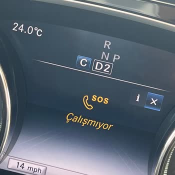 Mercedes SOS Uyarısı Çözülmedi, Ücretsiz Yazılım Güncellemesi Talebi